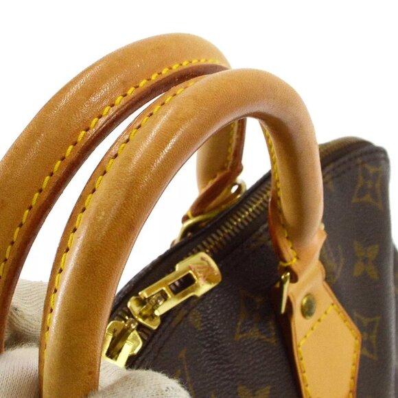 Auth Louis Vuitton ALMA HANDBAG MONOGRAM M51130 BA0 - Picture 4 of 9